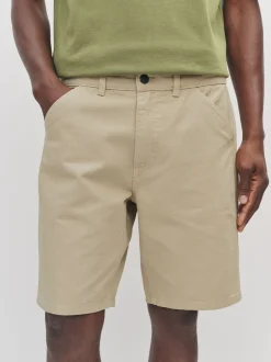 Shorts*Next Pastelgeel - Canvas Carpenter Short