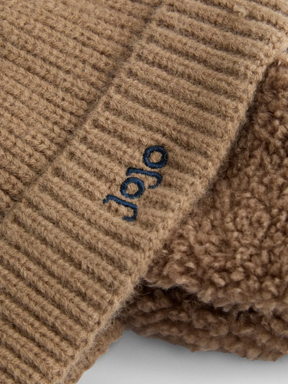 Mutsen, Handschoenen En Sjaals|Jojo Maman Bébé Pastelgeel - Cosy Pom Pom Rib Hat