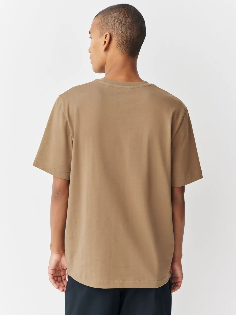 T-Shirts En Hemden*Next Pastelgeel - Normale Pasvorm - Zwaar T-shirt