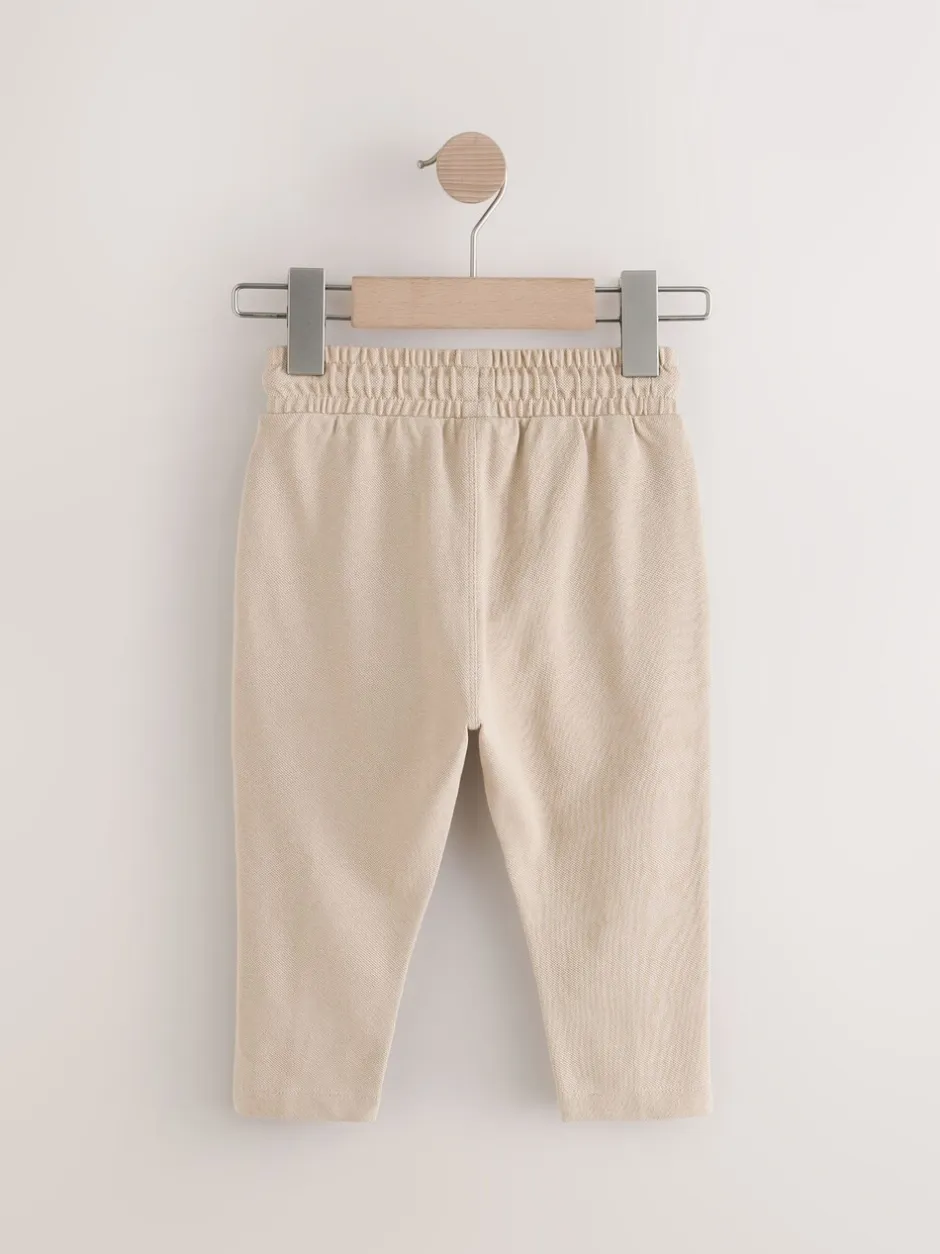 Jeans En Joggingbroeken*Next - Pintuck joggingbroek van 100% katoen (3mnds-7jr) Pastelgeel