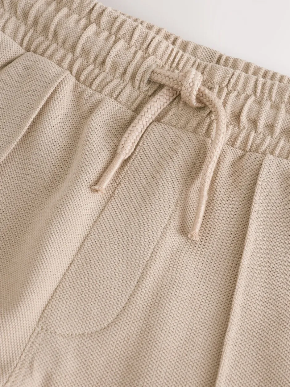Jeans En Joggingbroeken*Next - Pintuck joggingbroek van 100% katoen (3mnds-7jr) Pastelgeel