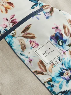 Blazers En Business-Jasjes|Pakken|Next - Slim Fit - Meegevend stretchkostuumjasje Pastelgeel