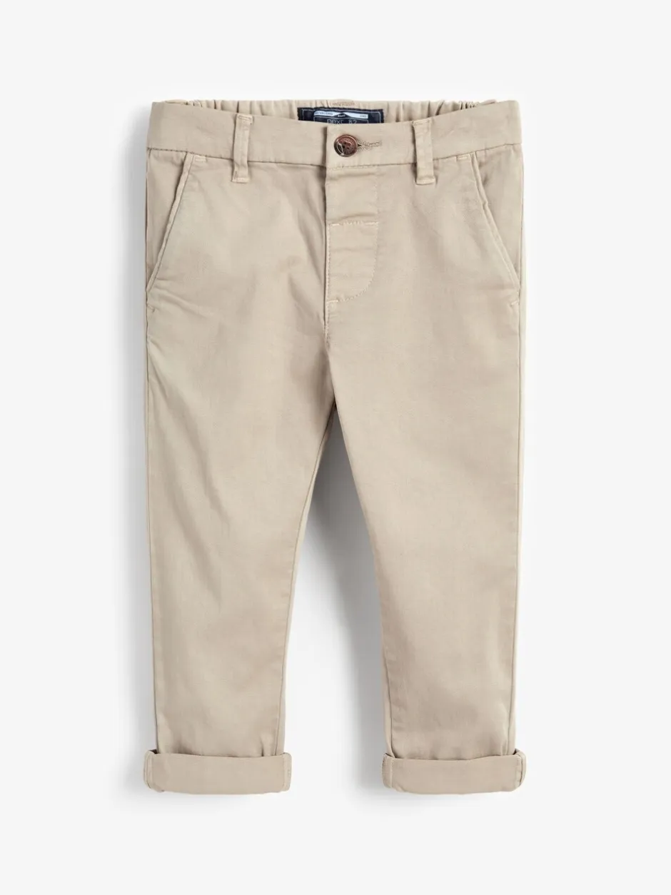 Broeken En Chino's*Next Pastelgeel - Stretch Chino Broek (3mnd-7jr)