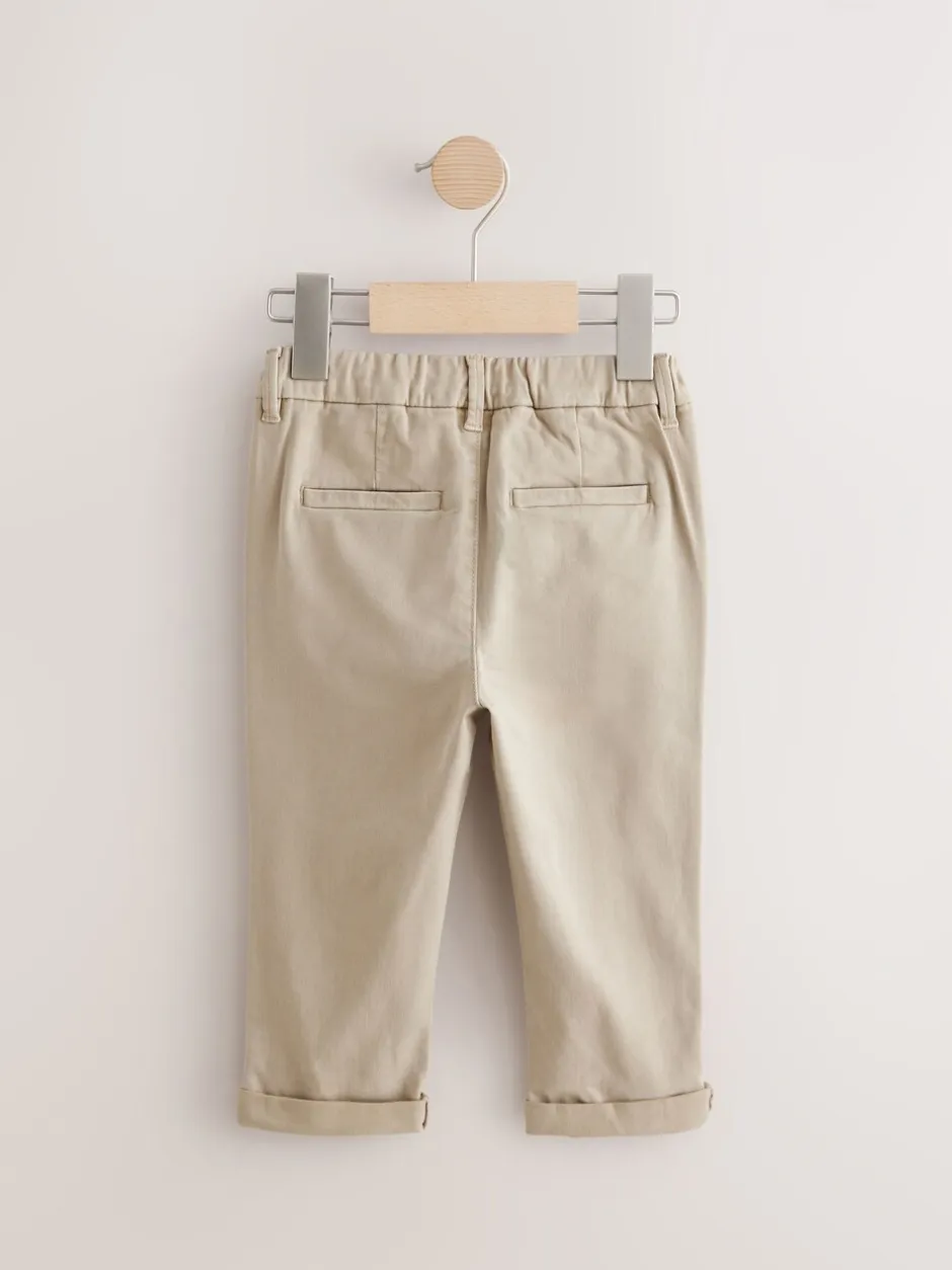 Broeken En Chino's*Next Pastelgeel - Stretch Chino Broek (3mnd-7jr)
