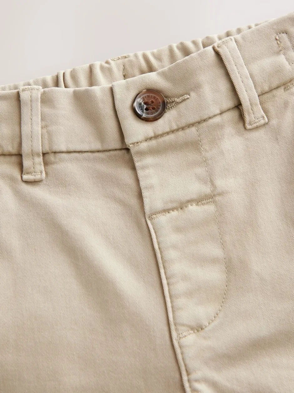Broeken En Chino's*Next Pastelgeel - Stretch Chino Broek (3mnd-7jr)
