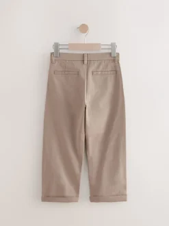 Broeken En Chino's|Next - Stretchy chino's (3-17jr) Pastelgeel