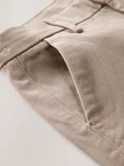 Broeken En Chino's|Next - Stretchy chino's (3-17jr) Pastelgeel