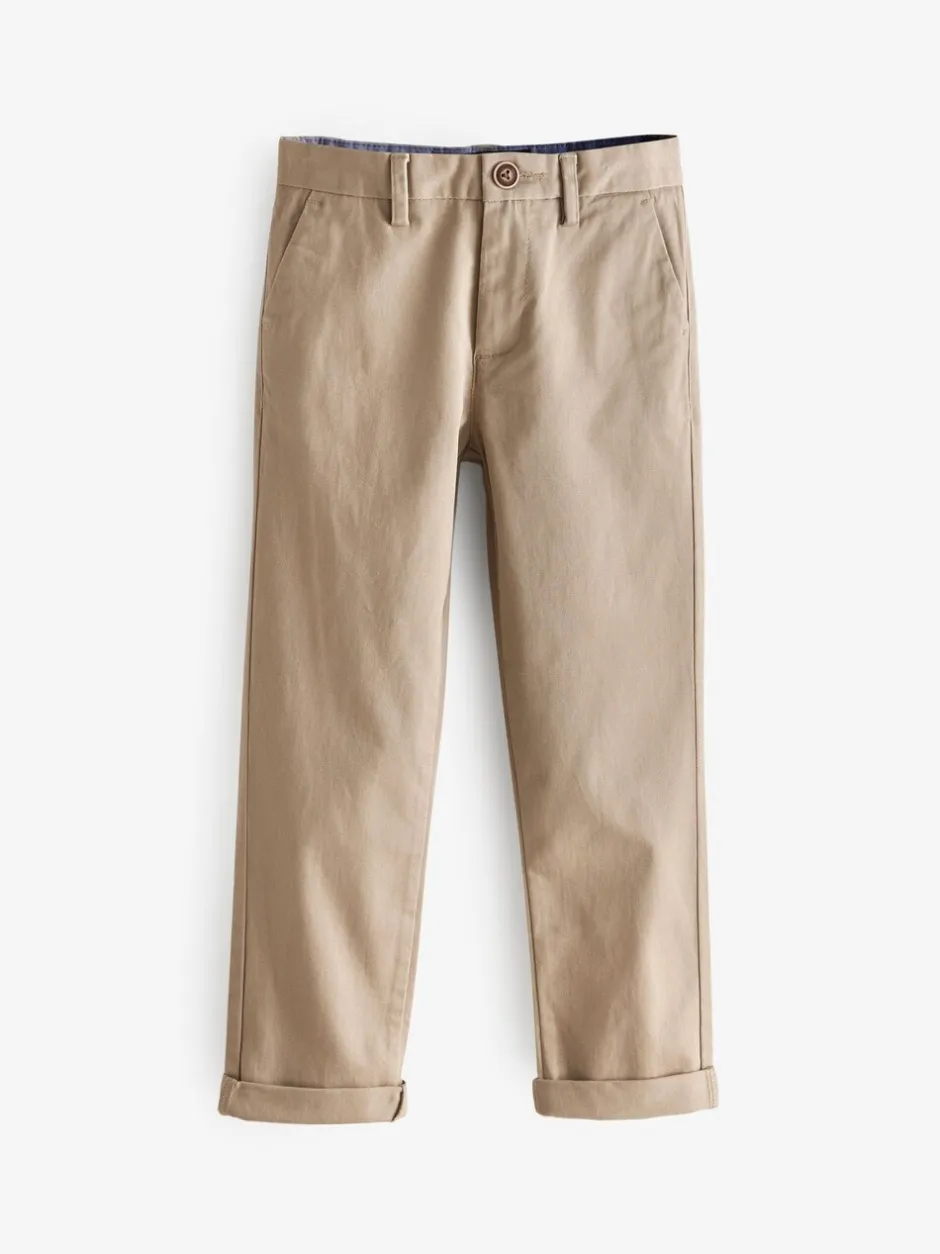 Broeken En Chino's*Next Pastelgeel - Stretchy chino's (3-17jr)