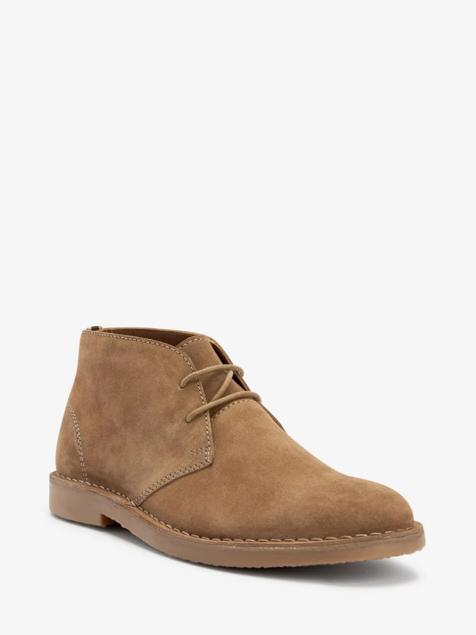 Boots|Next Pastelgeel - Suède woestijnlaars