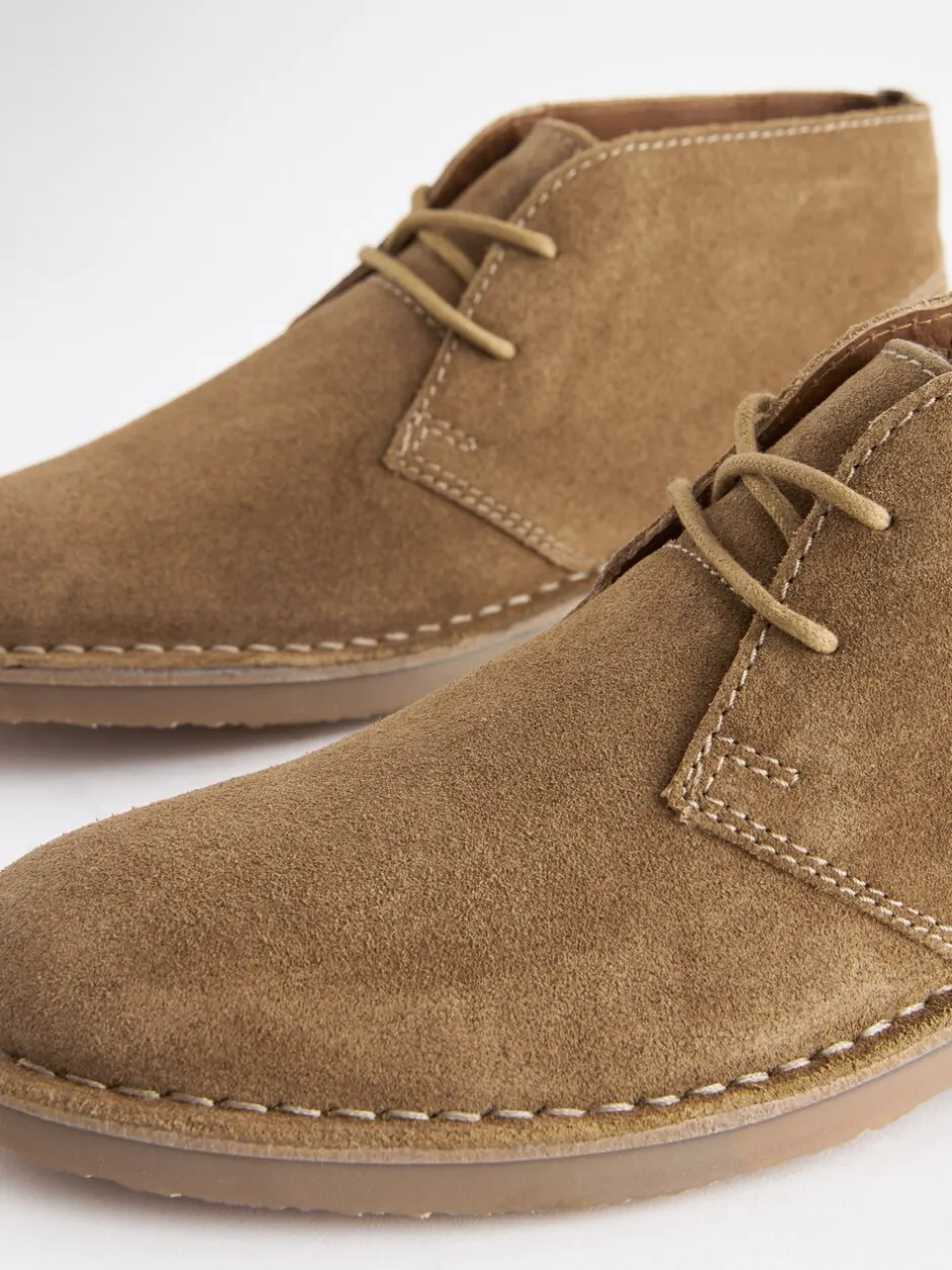 Boots|Next Pastelgeel - Suède woestijnlaars