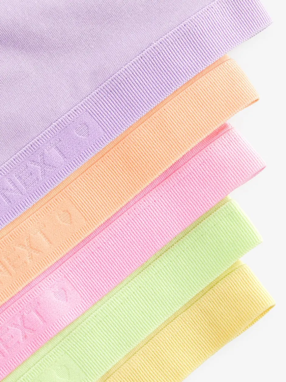 Alle Ondergoed*Next - Crop top met ronde hals (5-16jr) Pastelkleurig