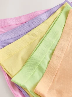 Alle Ondergoed|Next - Short Briefs 5 Pack (2-16yrs) Pastelkleurig