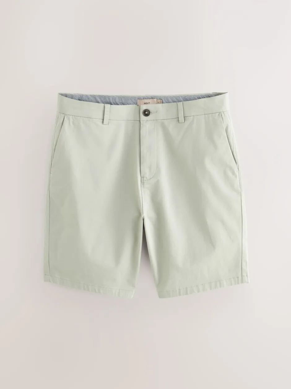 Shorts|Next - Straight fit - Set van 4 chinoshorts met stretch Pastelkleurig