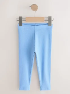 Broeken En Leggings*Next Pastelkleurige regenboogprint - Verpakking van 5 geribbelde Leggings (3mnd -7jr)