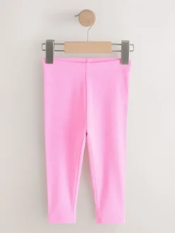 Broeken En Leggings*Next Pastelkleurige regenboogprint - Verpakking van 5 geribbelde Leggings (3mnd -7jr)