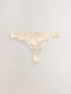 Onderbroeken|Next Pastelroze nude - Set van 5 slips met hoog katoengehalte