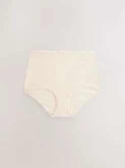Onderbroeken*Next Pastelroze nude - Set van 5 slips met hoog katoengehalte