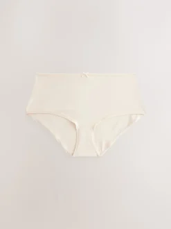 Onderbroeken|Next Pastelroze nude - Set van 5 slips met hoog katoengehalte