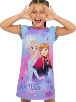 Nachtponnen*Character Personage Disney Frozen blauwe nachtjapon