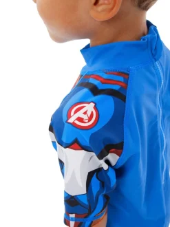 Badkleding|Badkleding|Character Personage Marvel Avengers Captain America eendelig badpak