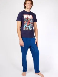 Pyjama's|Character Personage Marvel Spiderman Disney herenpyjama van 100% katoen