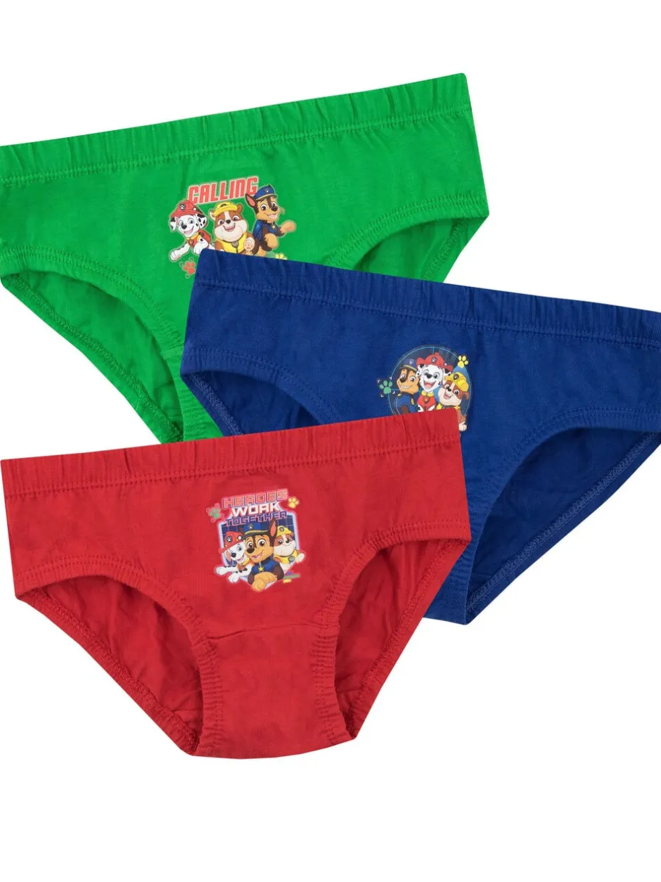 Ondergoed|Character Personage Paw Patrol 100% katoenen onderbroeken, set van 3