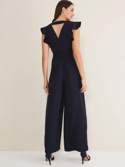 Jumpsuits En Playsuits*Phase Eight Kallie Frill jumpsuit met ruches