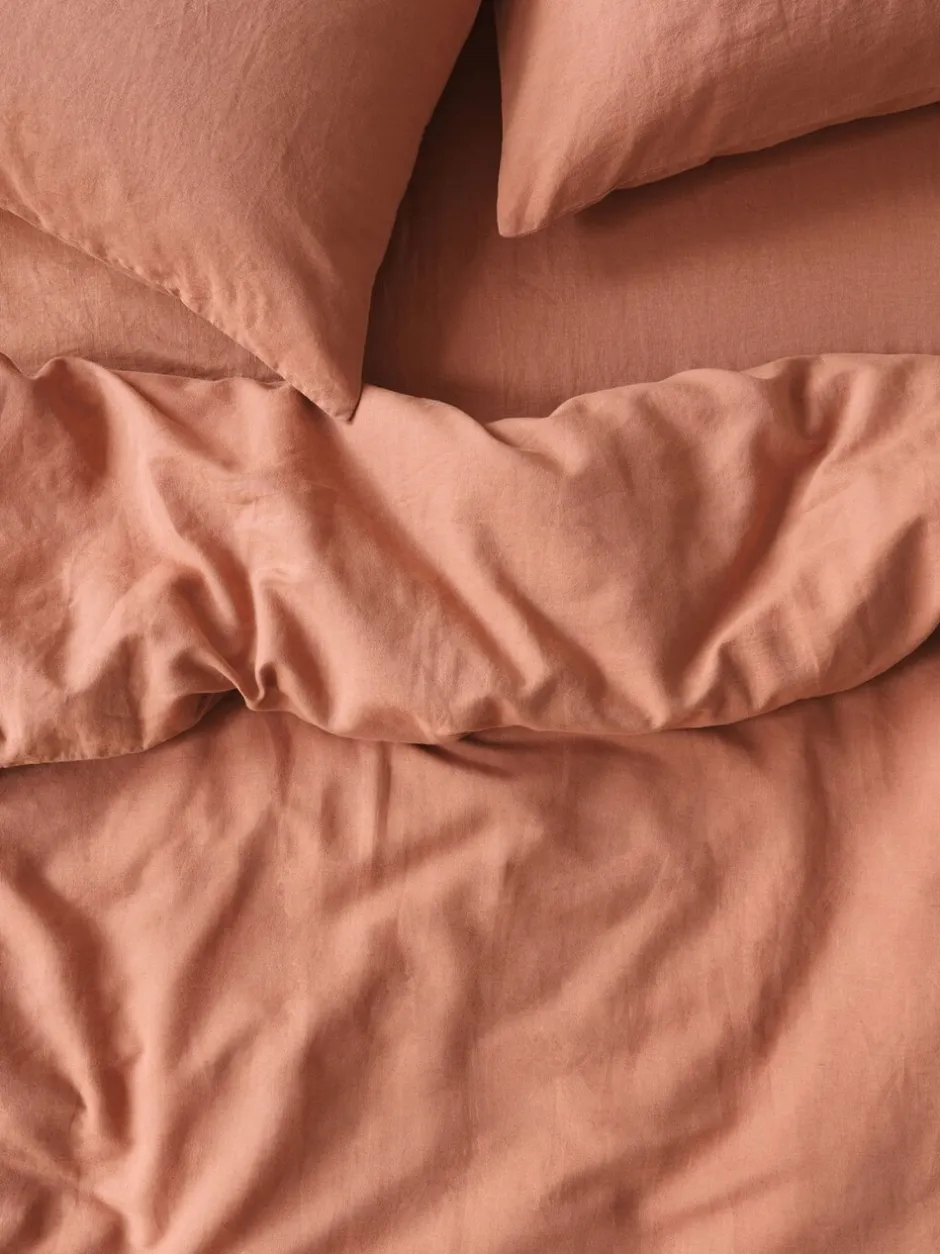 Piglet In Bed*Piglet in Bed Linen Blend Duvet Cover