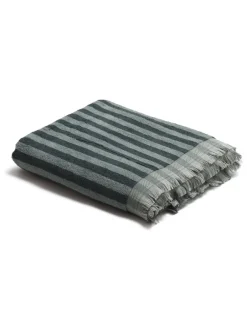 Piglet In Bed|Piglet in Bed Pembroke Stripe Towel Dennengroen