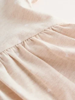 Rompertjes En Tuinbroeken*Next Pink Bear Embroidered - Verpakking van 3 jersey babyrompertjes