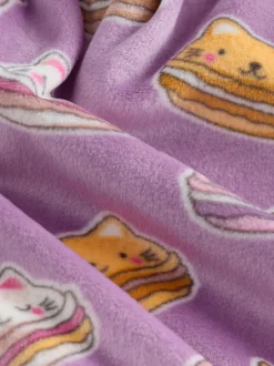 Nachtkleding En Pyjama's|Pyjama's*Next Pink Cataroon - Behaaglijke fleece pyjama (3-16 jr)