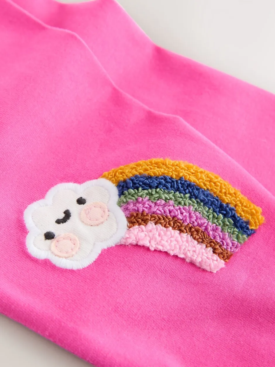 Broeken En Leggings*Next Pink Cloud Rainbow - Knee Embellsihed Leggings (3mths-7yrs)