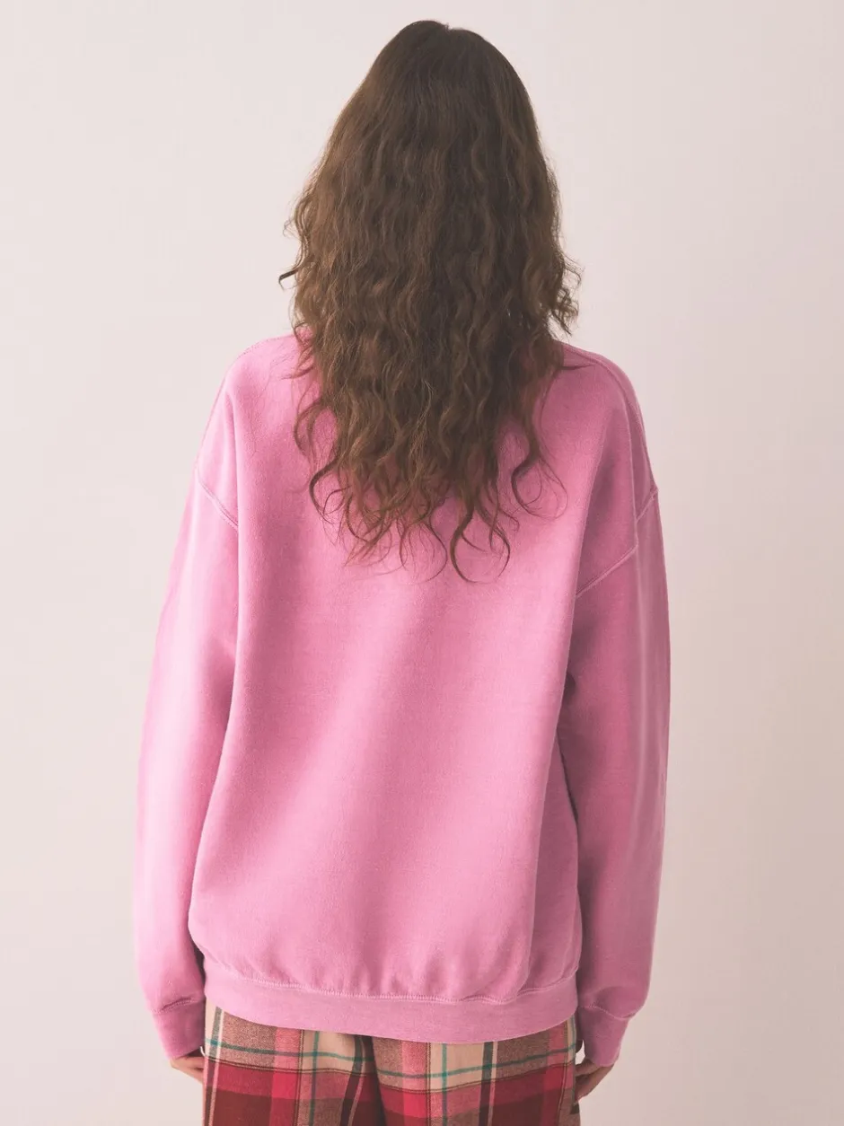Hoody's En Sweatshirts|Next - Sweatshirt Pink Croissant