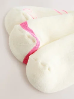 Sokken En Panty's|Sportkleding|Next Pink Matcha - Set van 3 paar enkellange sportsokken met verzachte zool