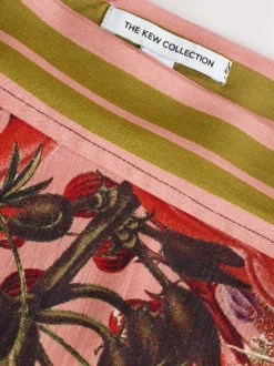 Mutsen, Handschoenen En Sjaals|Badkleding|Next Pink Scenic Floral - Kew Collection Maxi Sarong