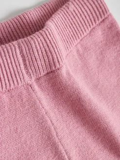 Sets En Outfits|Gebreide Kleding*Next - Gebreide babytrui en leggings set 2 -delig (0mnd -2jr) Pink Sheep Scene