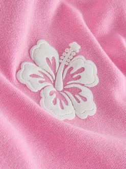 Sweaters En Hoody´S*Next Pink Washed Flower - Hoodie (3 - 16 jr)