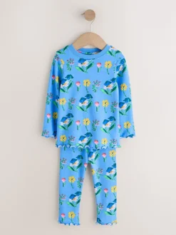 Nachtkleding En Pyjama's|Pyjama's|Next - Verpakking van 3 knusse pyjama's (9 mnd-16 jr) Pink/Blue Bright Floral
