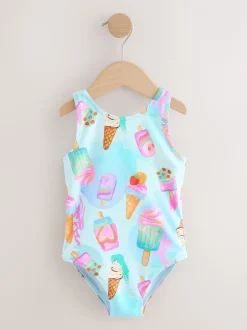 Badkleding|Badkleding*Next - Badpak (3 mnd-10 jr) Pink/Blue Ice Cream