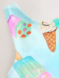 Badkleding|Badkleding*Next - Badpak (3 mnd-10 jr) Pink/Blue Ice Cream