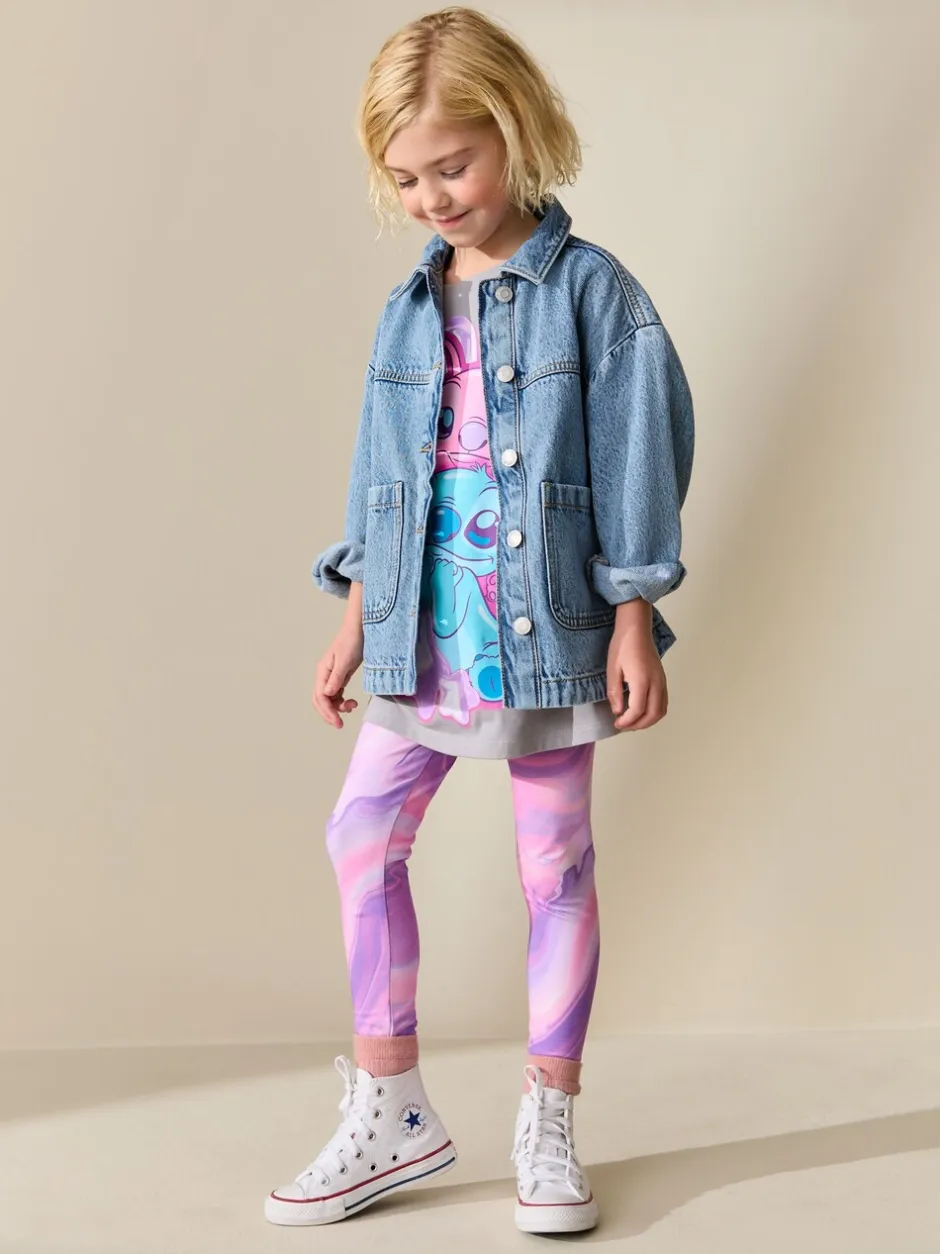 Broeken En Leggings*Next Pink/Purple Swirl - Legging (3-16 jr)