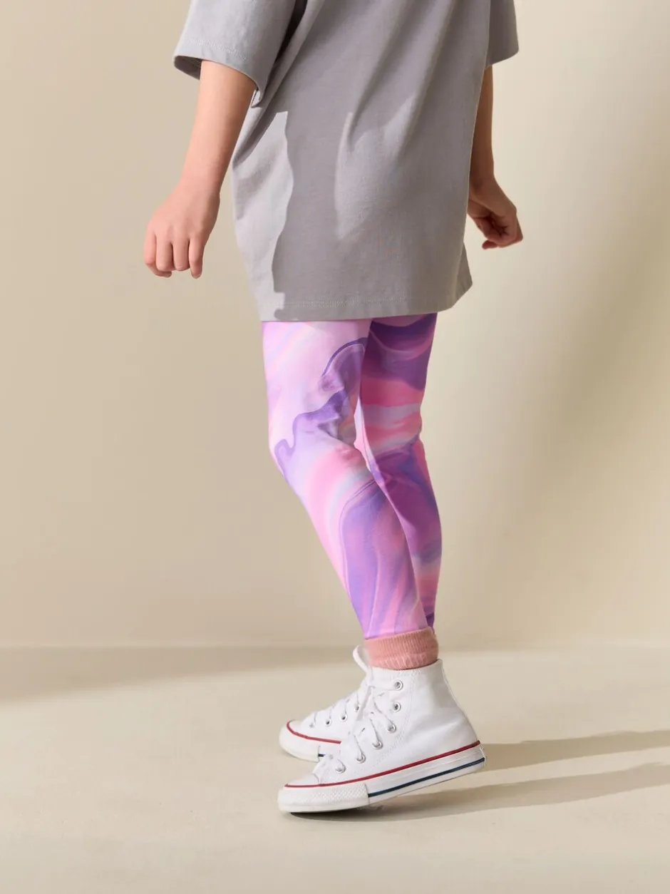 Broeken En Leggings*Next Pink/Purple Swirl - Legging (3-16 jr)