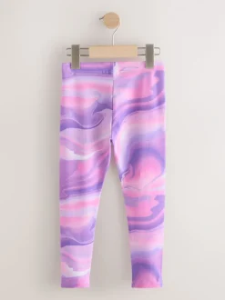 Broeken En Leggings*Next Pink/Purple Swirl - Legging (3-16 jr)