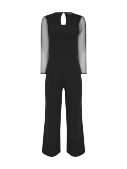 Jumpsuits En Playsuits|PixieGirl Petite Mesh Long Sleeve Side Leg Jumpsuit