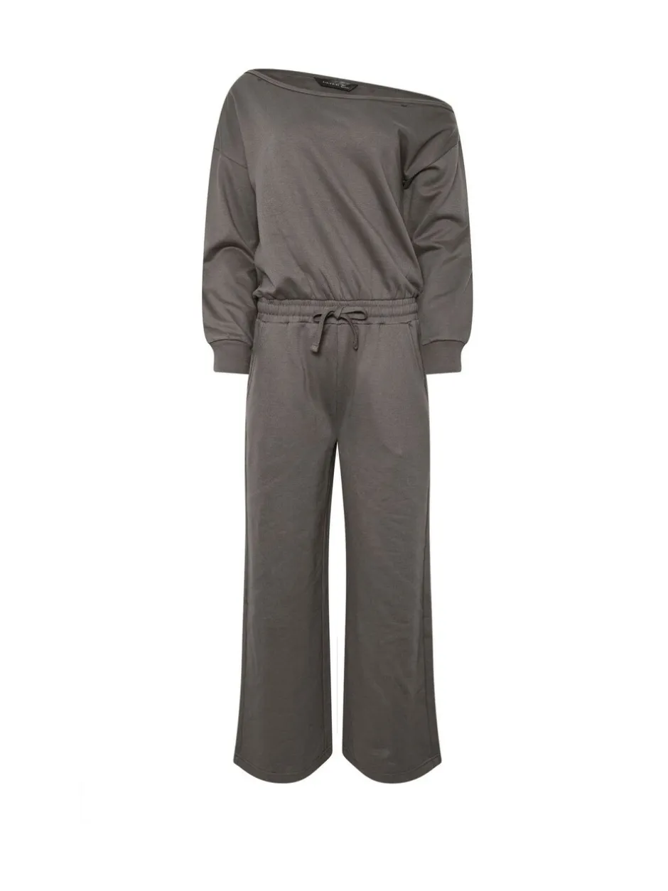 Jumpsuits En Playsuits|PixieGirl Petite Sweat Wide Leg Jumpsuit