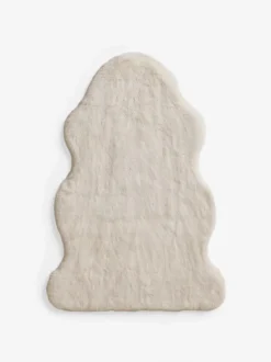 Vloerkleden En Lopers|Vloerkleden En Lopers*Next Pluche vloerkleed van imitatiebont Ivoor
