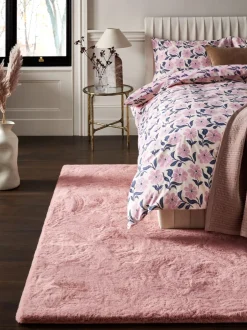 Vloerkleden En Lopers|Vloerkleden En Lopers*Next Pluche vloerkleed van imitatiebont Roze