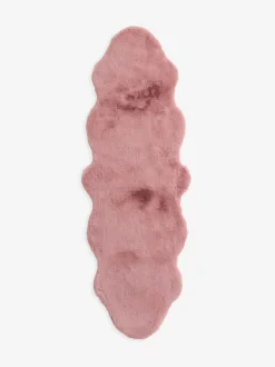 Vloerkleden En Lopers|Vloerkleden En Lopers*Next Pluche vloerkleed van imitatiebont Roze