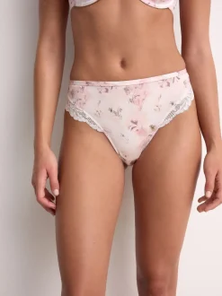 Onderbroeken*Next Plum Purple/Floral Print - Onderbroek met hoge pijpen 2 Pak