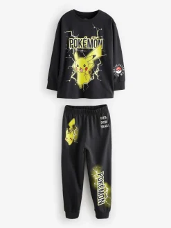Pyjama's|Nachtkleding En Pyjama's*Next Pokémon geel/zwart - Verpakking van 2 pyjama's met lange mouwen (4-16 jr)